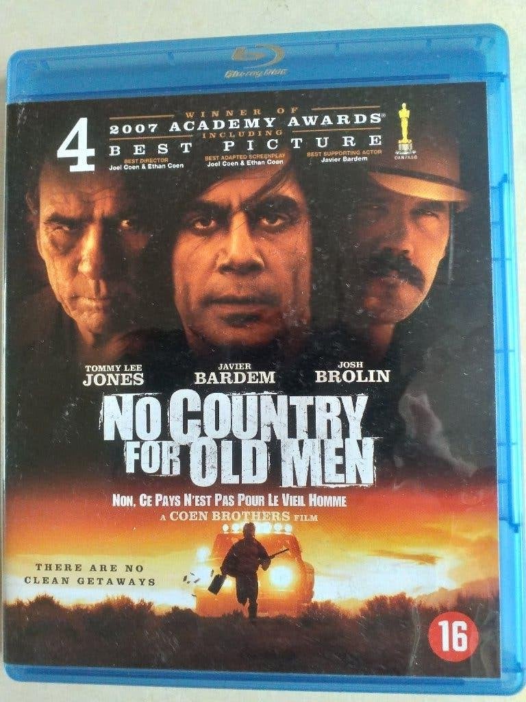 No Country For Old Men Bluray, Engels, Vanaf 16 jaar, Nederlands, Film