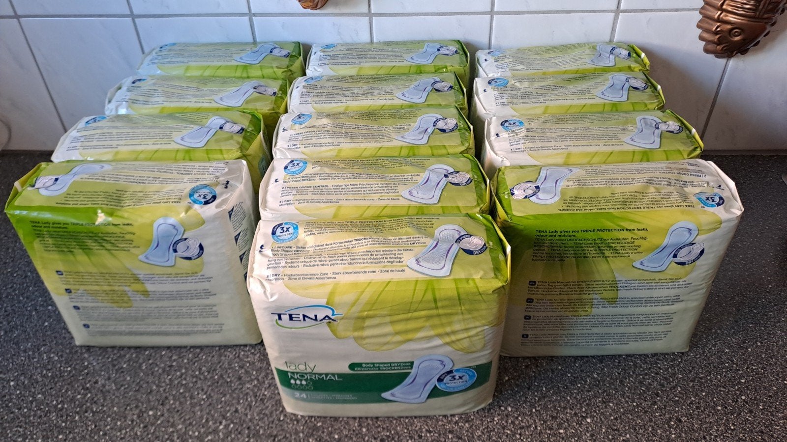 13x Tena Lady normal inleggers, Onbekend, Nieuw, Ophalen of Verzenden, Onbekend