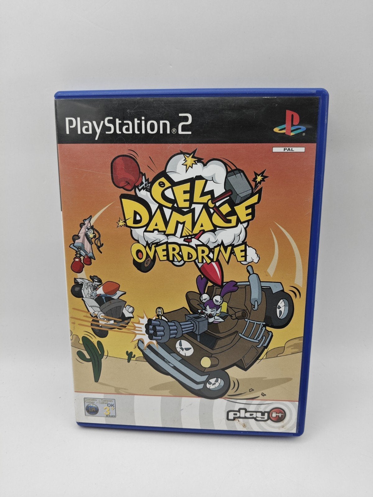 Cel Damage Overdrive - PlayStation 2 (PS2), Gebruikt, 1 speler, Eén computer, Ophalen of Verzenden