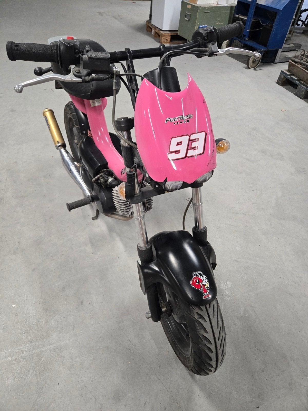 Roze Tomos Funtastic Snorfiets - Uniek en Sportief, Ophalen, Gebruikt, Overige modellen