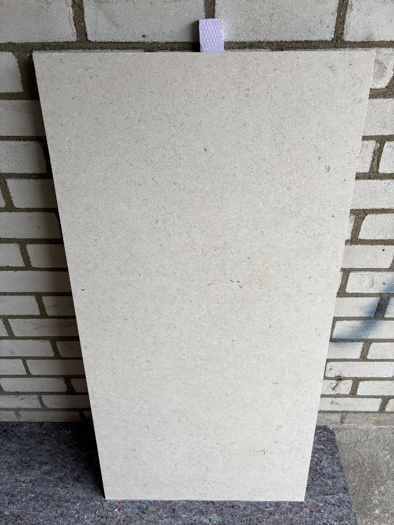 Buitenkeukenblad marmer afm:120x60x2cm voor in buitenkeuken., Tuin en Terras, Buitenkeukens, Ophalen, Nieuw, Houtskool
