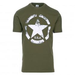 Vintage USA Militaire T-shirt - Diverse Designs, Kleding | Heren, T-shirts, Ophalen, Nieuw, Overige maten, Groen