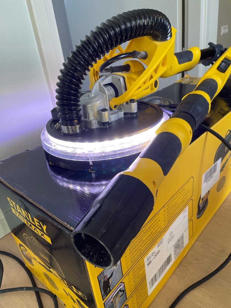 Stanley FATMAX langnekschuurmachine 750W – bijna nieuw, Ophalen, Zo goed als nieuw, 600 tot 1200 watt, Vlakschuurmachine