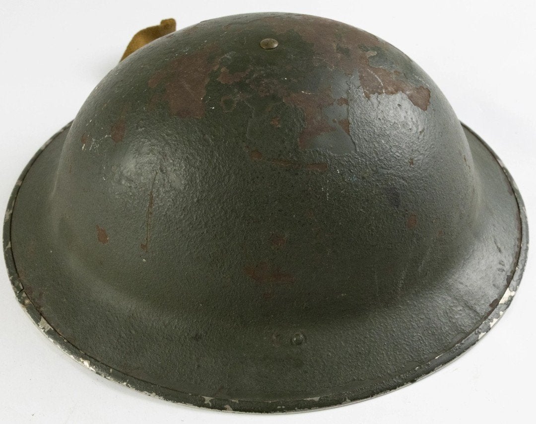 Britse Mk2 Combat Helm Wo2, Ophalen of Verzenden, Engeland, Helm of Baret