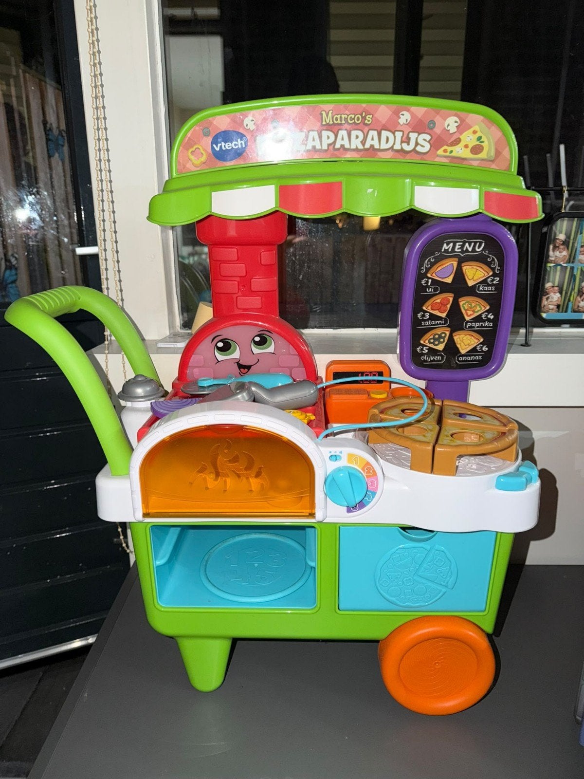 VTech Marco's Zaparadijs Pizza Foodtruck Speelset, Kinderen en Baby's, Ophalen, Gebruikt, Jongen of Meisje