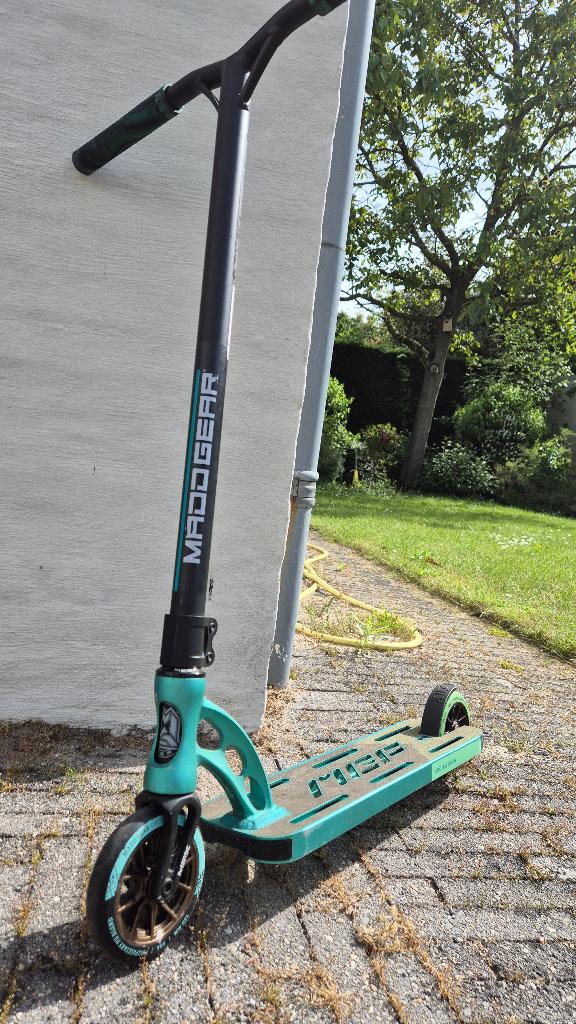 Madd MGP Origin Team Stuntstep (Turquoise-mint) (208-457), Ophalen, Zo goed als nieuw, Kickbike, Madd Gear