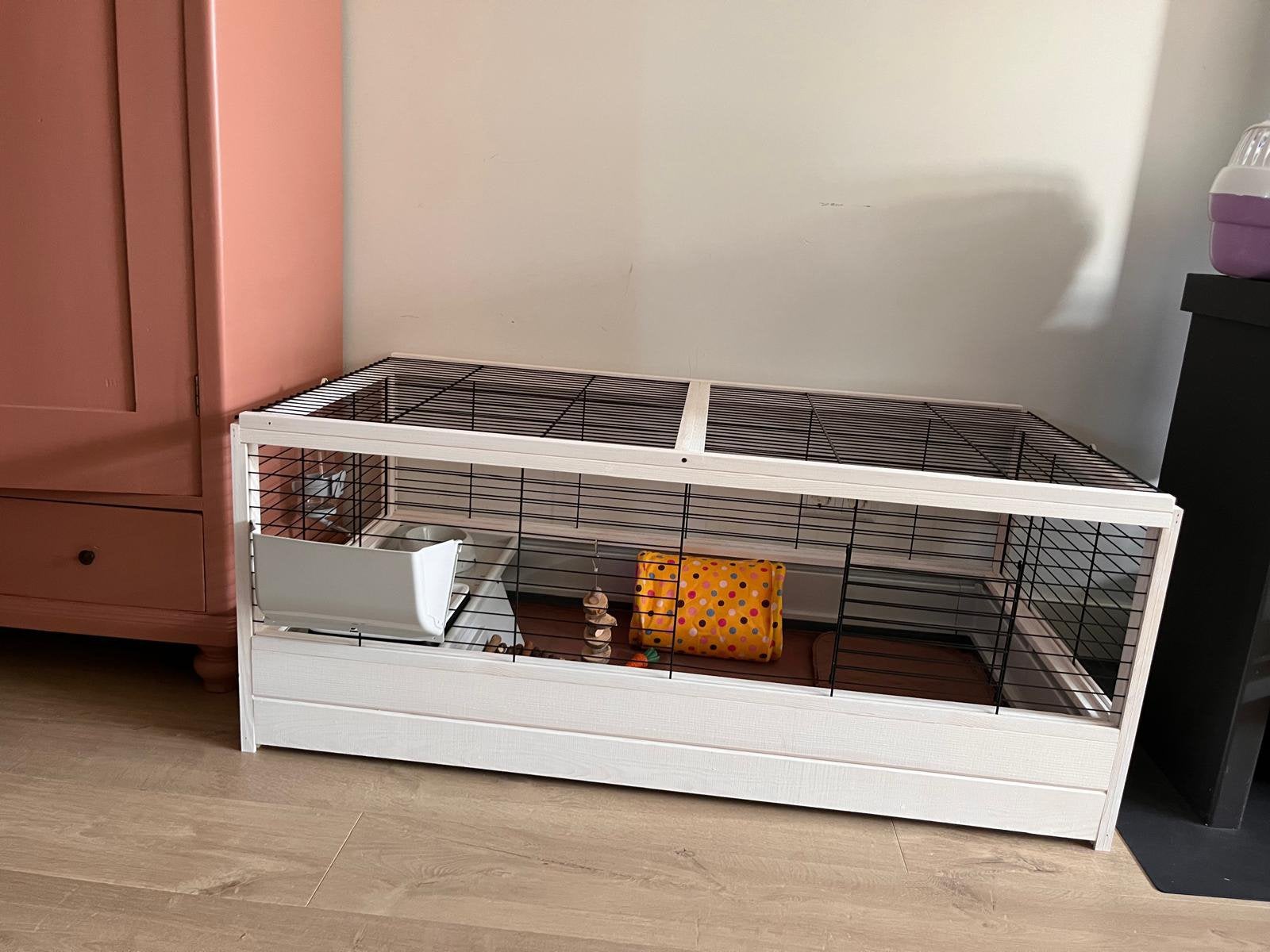 Knaagdieren hok cavia/konijn, 110 cm of meer, Zo goed als nieuw, Konijn, Hok
