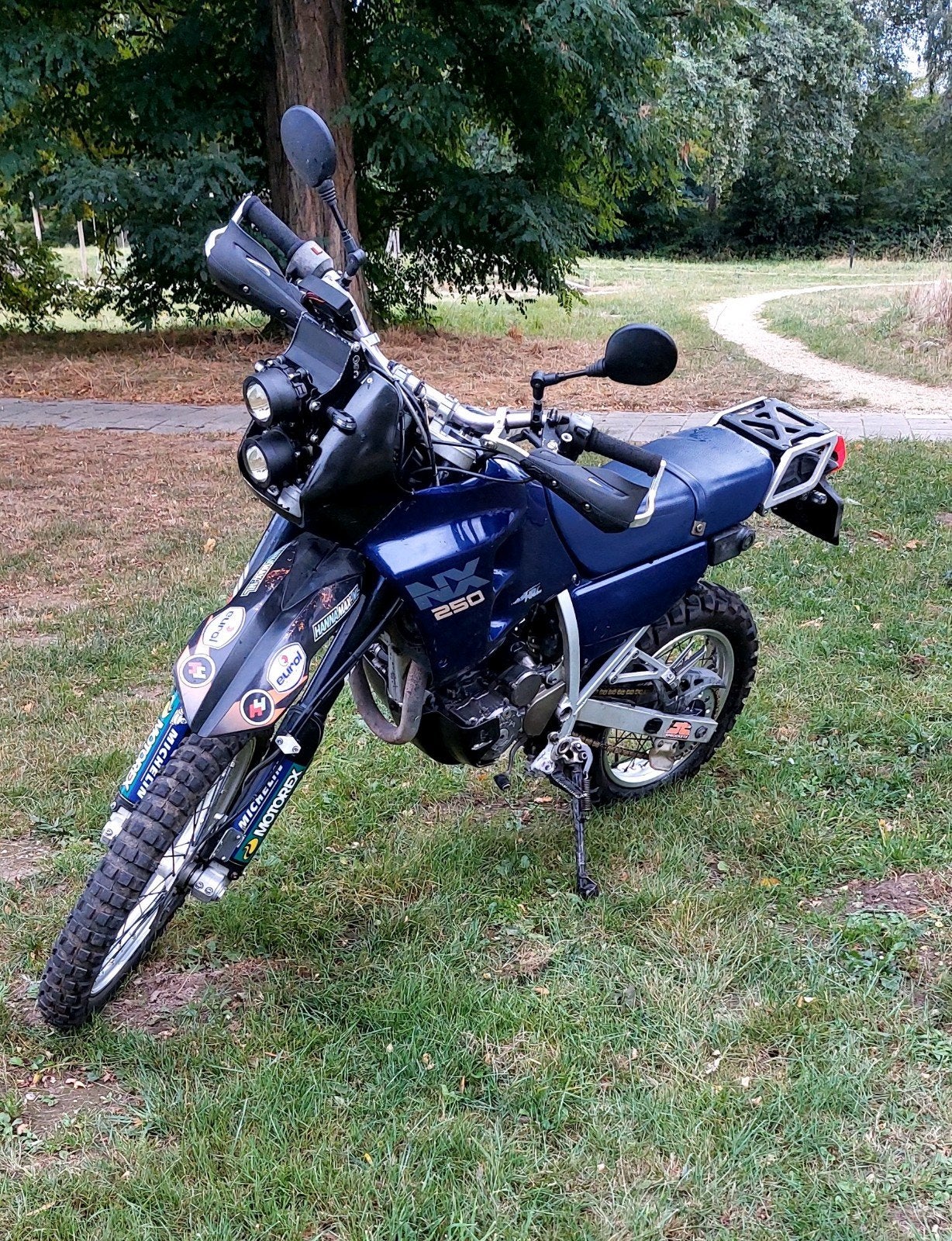 Honda nx250 watergekoeld 1990 250cc ktm voorvork offroad, Ophalen