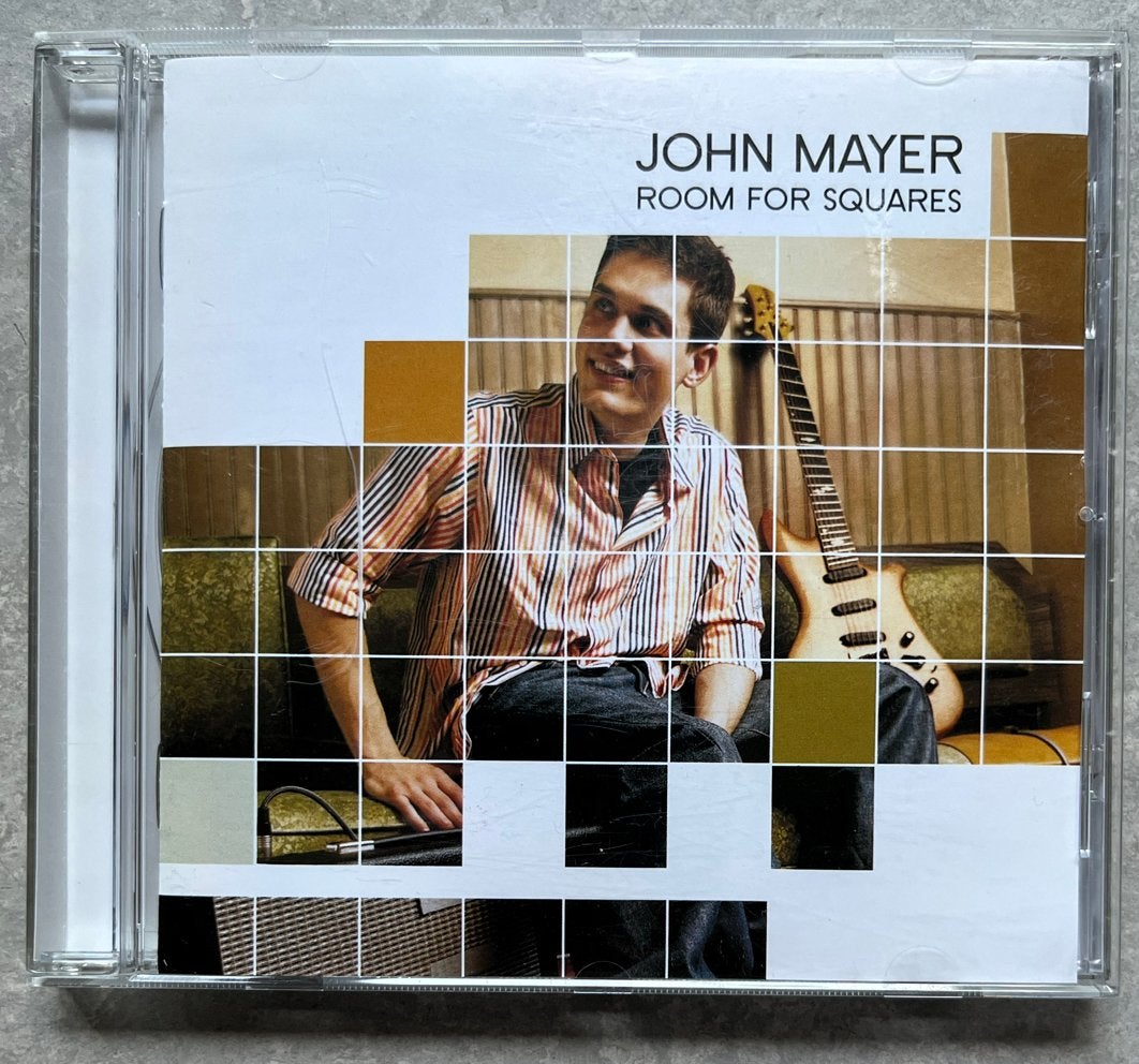 John Mayer - Room for Squares (cd pop/rock), Rock, Gebruikt, Ophalen of Verzenden, Inclusief boekje