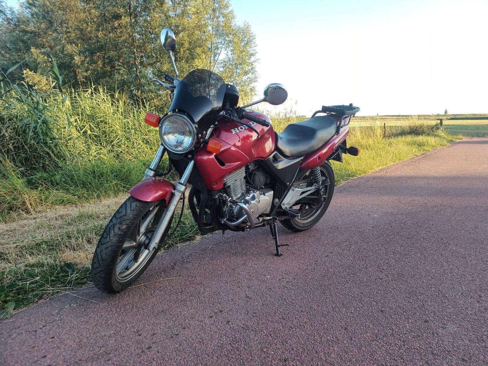 Honda CB500 - A2 25kW Naked Bike, 499 cc, Gebruikt, Particulier, Minimaal motorrijbewijs A2