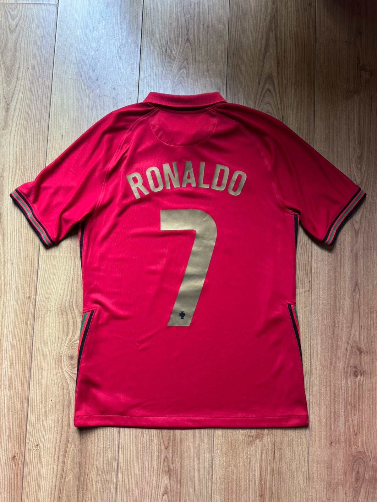 Voetbalshirt Cristiano Ronaldo Portugal CR7 #7, Ophalen of Verzenden, Zo goed als nieuw, Shirt