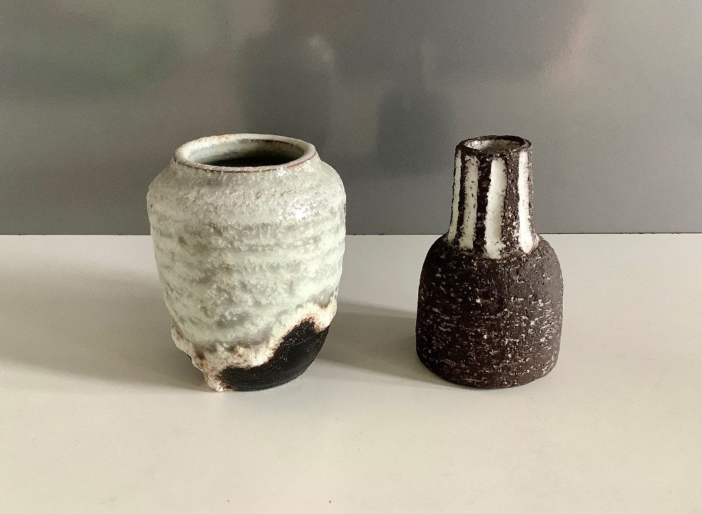 2 vaasjes uit de jaren 50/60 , Ophalen of Verzenden