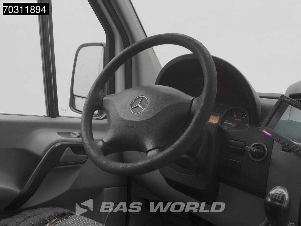 Mercedes Sprinter 510 CDI Kraanwagen Dubbellucht HIAB 071T-2, 3390 kg, Euro 5, Stof, Gebruikt