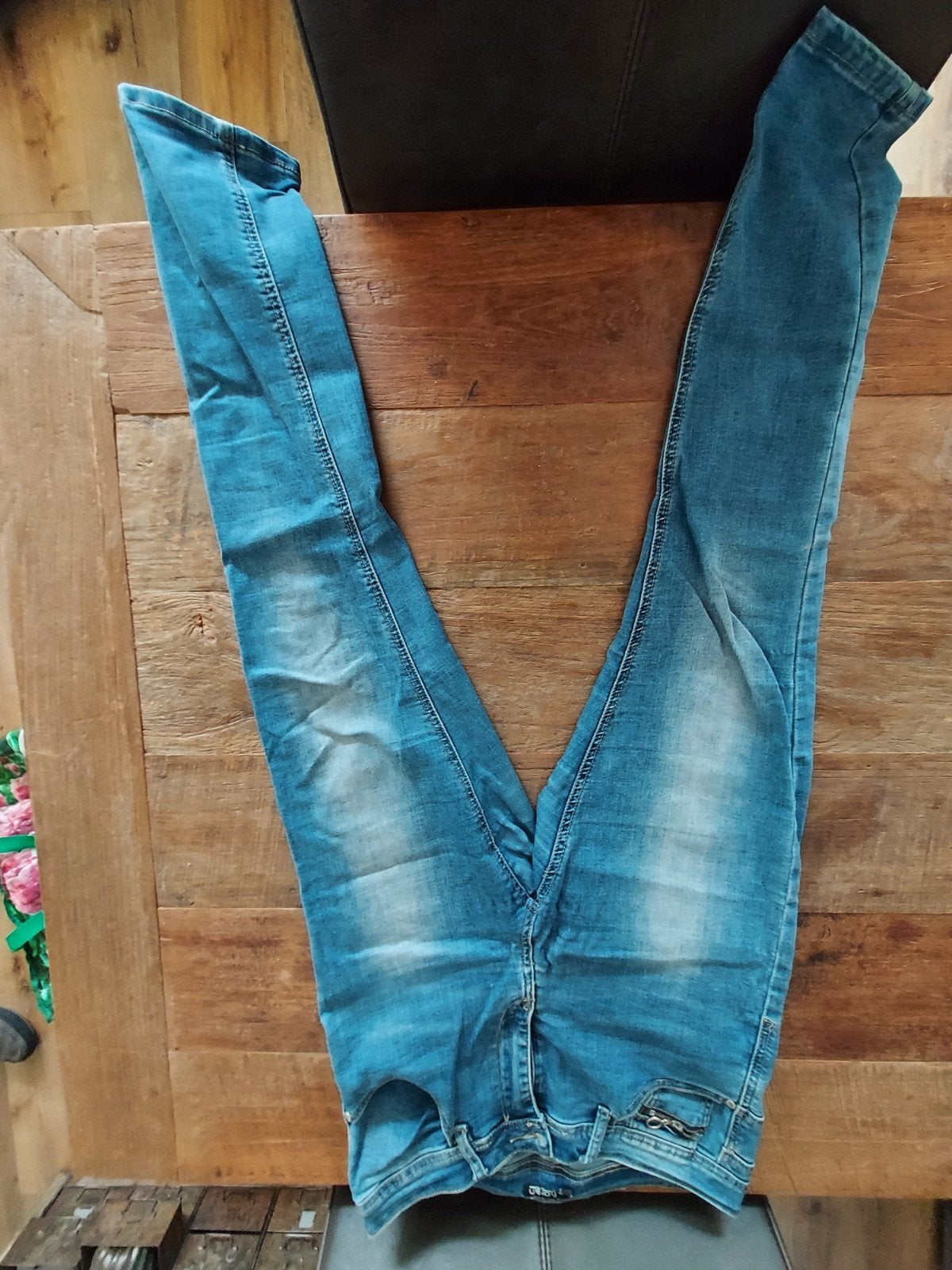 Norah spijkerbroek maat 38, Blauw, Ophalen of Verzenden, W30 - W32 (confectie 38/40), Norah