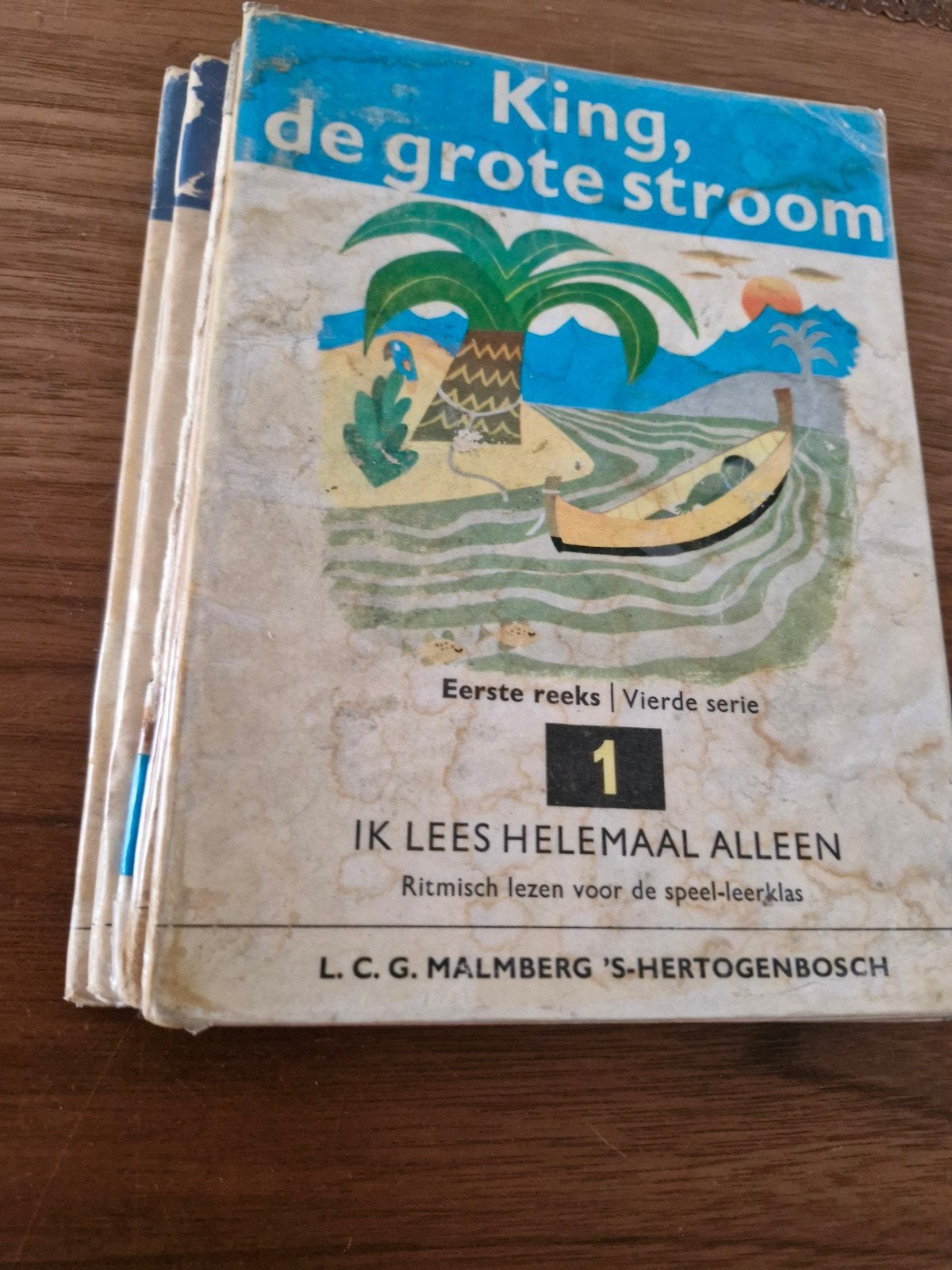 Vintage 'Ik lees helemaal alleen' leesboekjes -L.C.G. Malmbe, Ophalen of Verzenden, Gelezen, L. C. G. Malmberg, Fictie algemeen