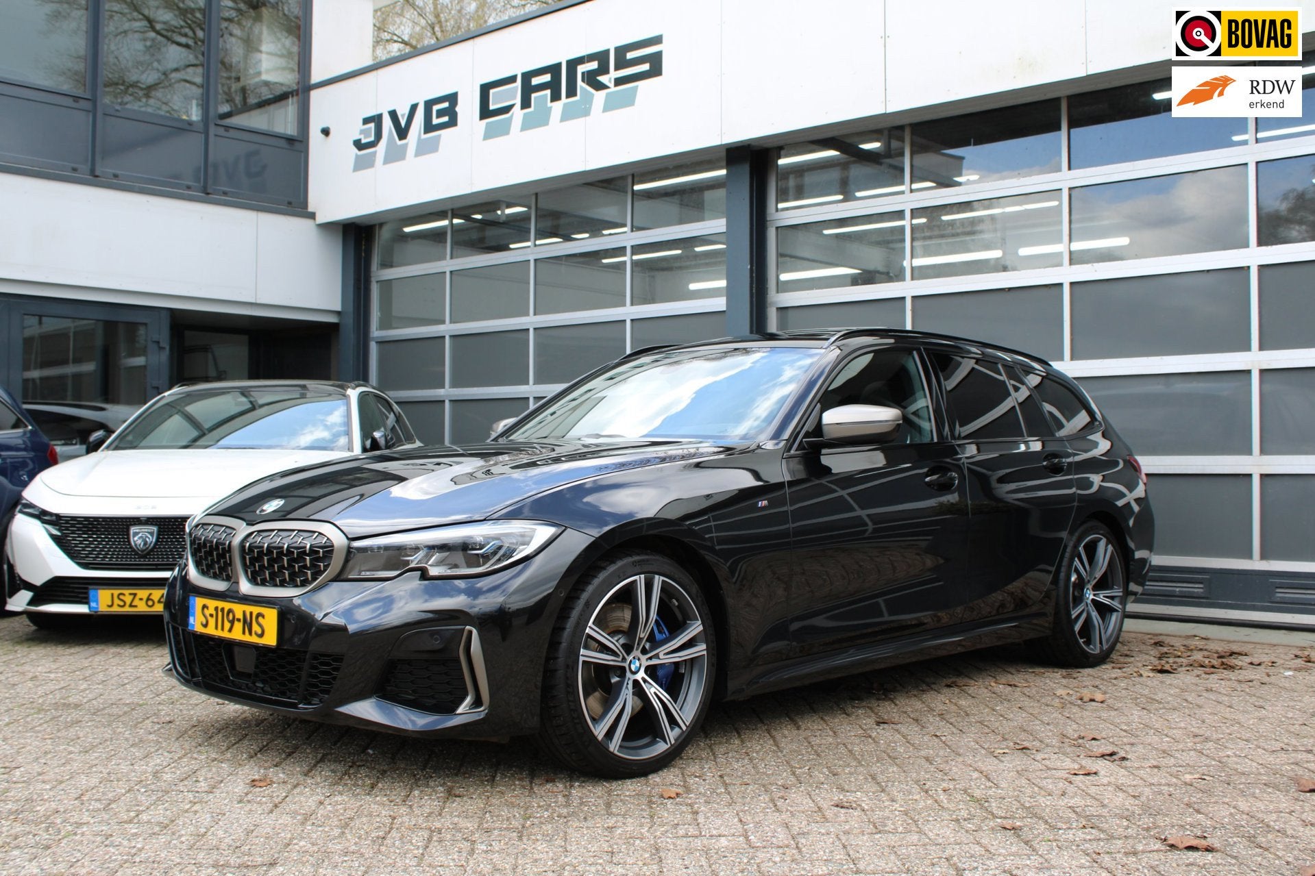 BMW 3-serie Touring M340i xDrive High Executive, Auto's, Automaat, Zwart, Vierwielaandrijving, 2998 cc