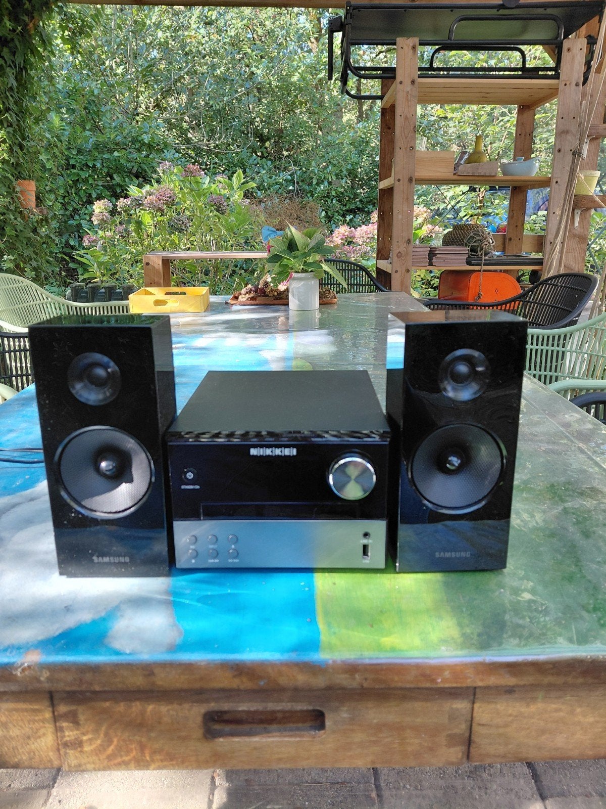 Nikkei NMC330 Microset incl DAB+ radio, Audio, Tv en Foto, Gebruikt, Microset, Tuner of Radio, Ophalen