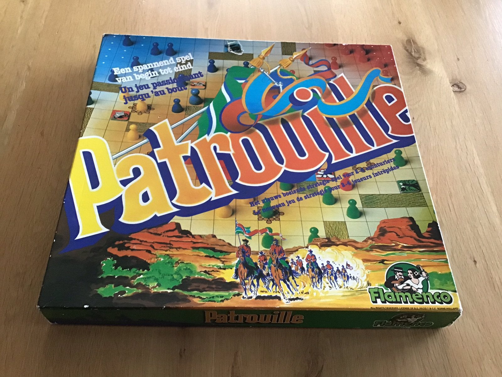 Patrouille Spannend Strategisch spel 2-4 personen v.a.8 jaar, Hobby en Vrije tijd, Drie of vier spelers, Ophalen of Verzenden
