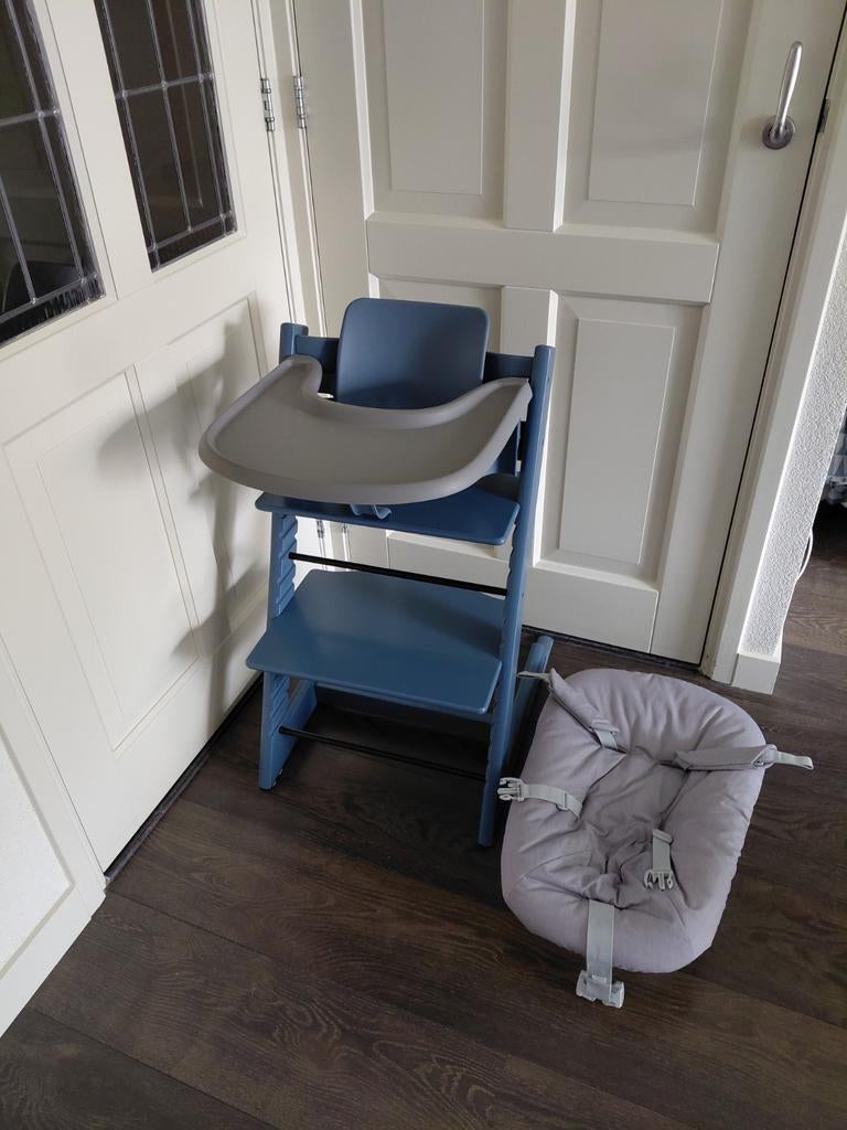 Stokke tripp trapp gehele set, Ophalen, Gebruikt, Meegroeistoel, Gordel(s)