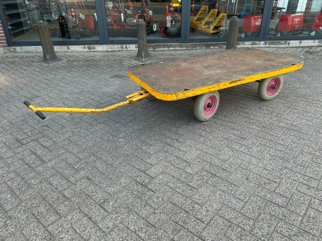 Handtrekwagen/handtrek wagen/transportwagen 200x100CM, 100 liter of meer, Ophalen, Gebruikt, Transportkar