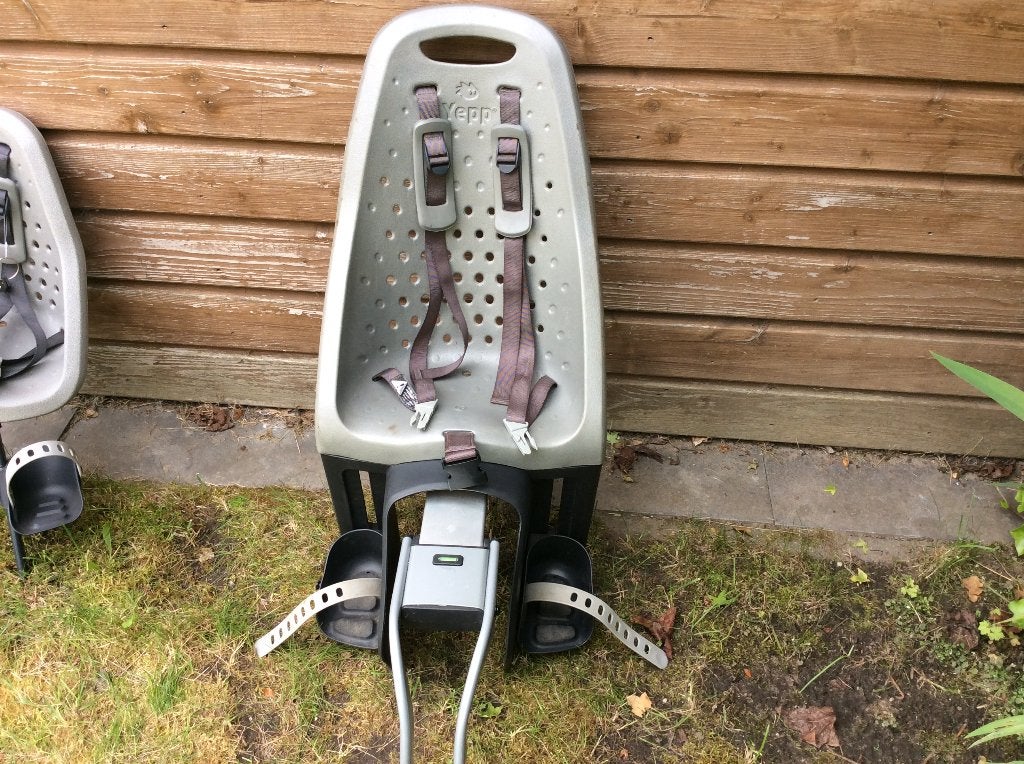 Fiets stoeltje Yepp achterop, Fietsen en Brommers, Fietsaccessoires | Fietsstoeltjes, Ophalen, Achterzitje, Yepp, Gebruikt