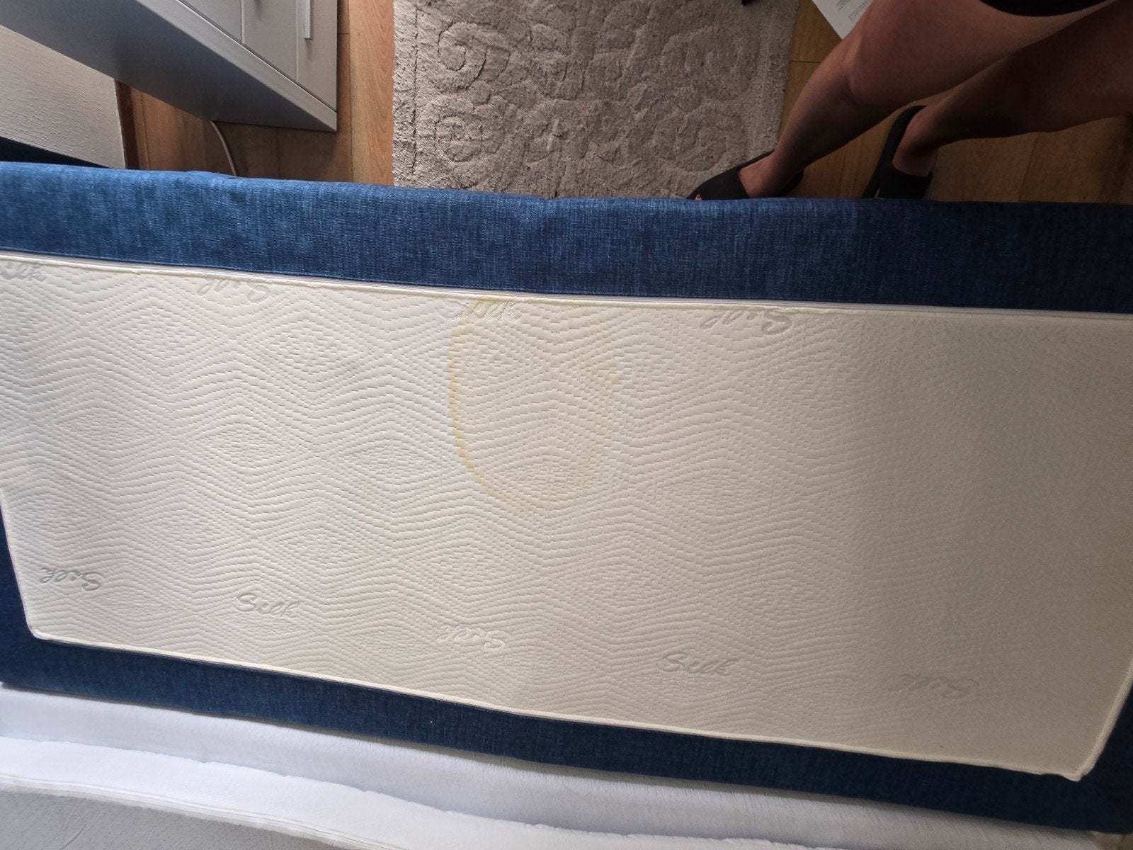 Elektrisch verstelbaar bed 180x200 met nieuwe topper, Huis en Inrichting, Slaapkamer | Bedden, Ophalen, Verstelbaar, Tweepersoons