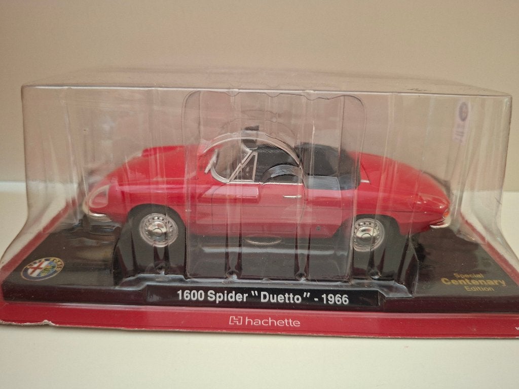 Alfa Romeo 1600 Duetto Spider  - 1966, Ophalen of Verzenden, Nieuw, Auto, Overige merken