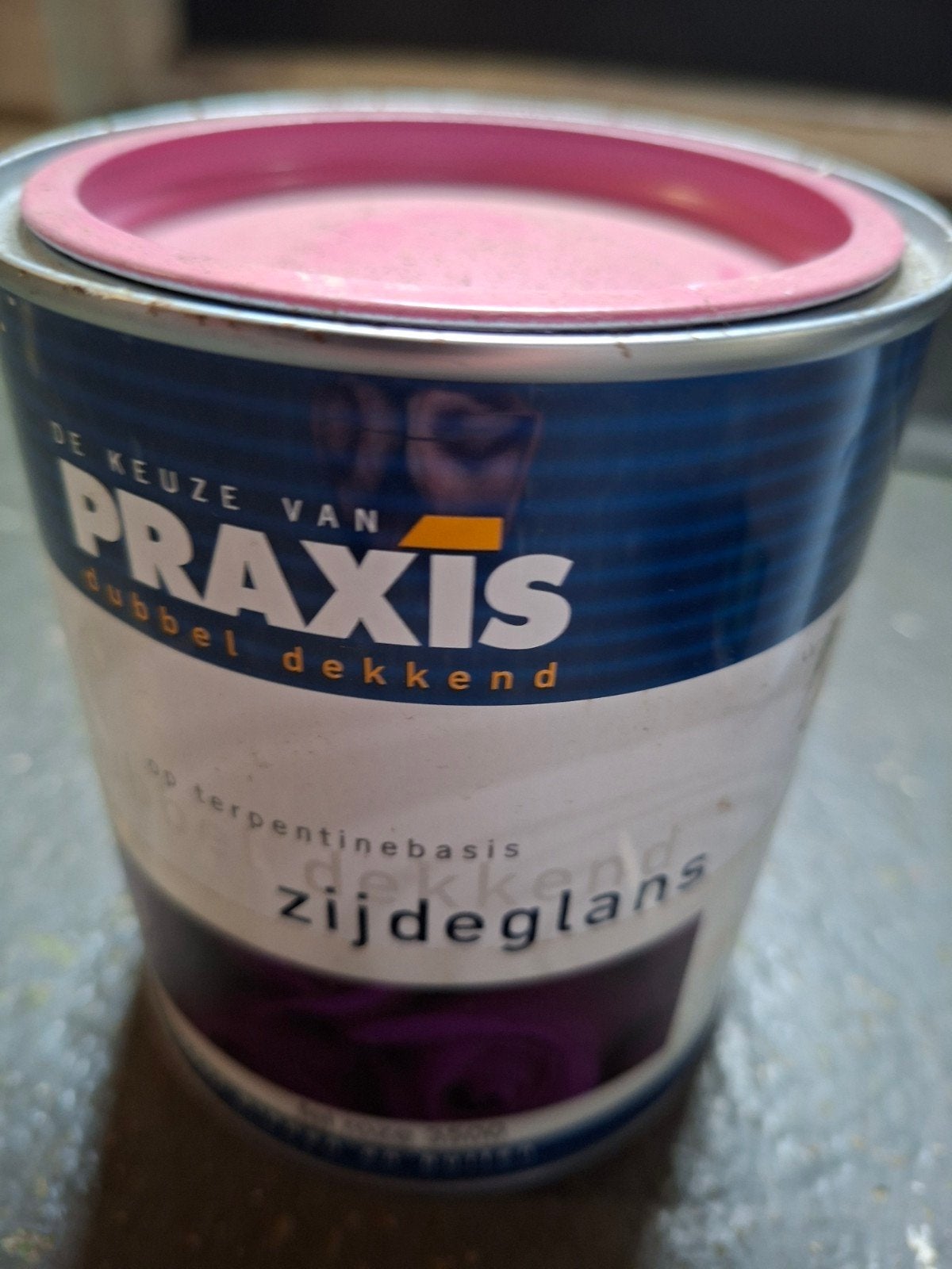 zijdeglans verf, Ophalen, Wit