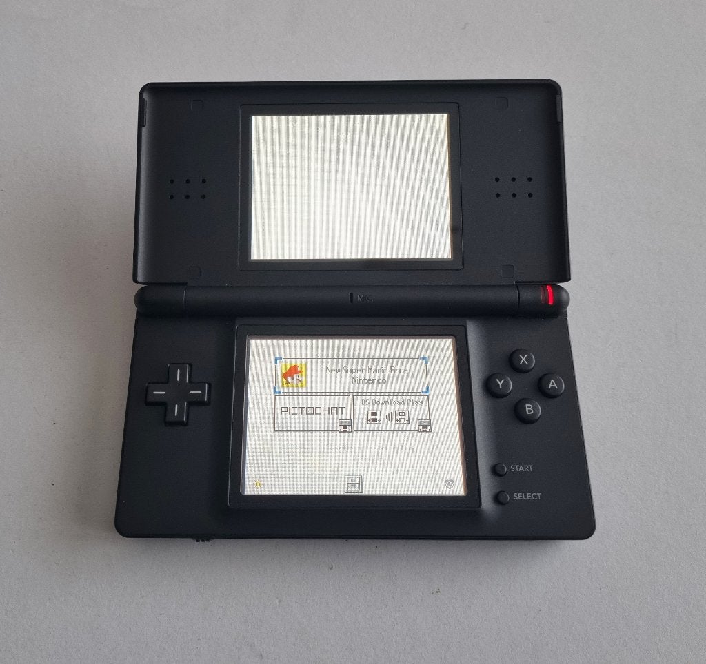 Losse Nintendo DS Lite Console Onyx Black, Spelcomputers en Games, Spelcomputers | Nintendo DS, Gebruikt, DS Lite, Zwart, Ophalen of Verzenden