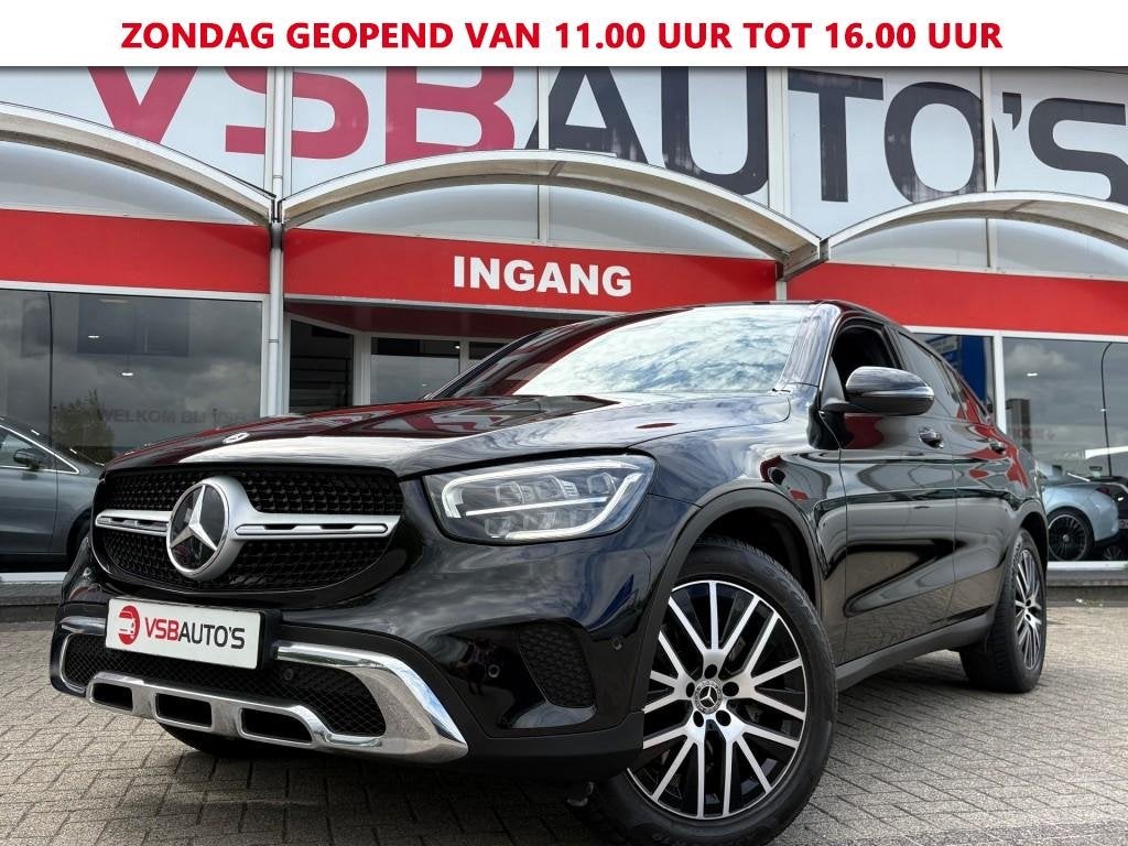 Mercedes-benz GLC COUPE GLC 200 AUT. 211PK LED LEER NAVIGATI, Auto's, Automaat, Gebruikt, Huisgarantie, Met garantie (alle)