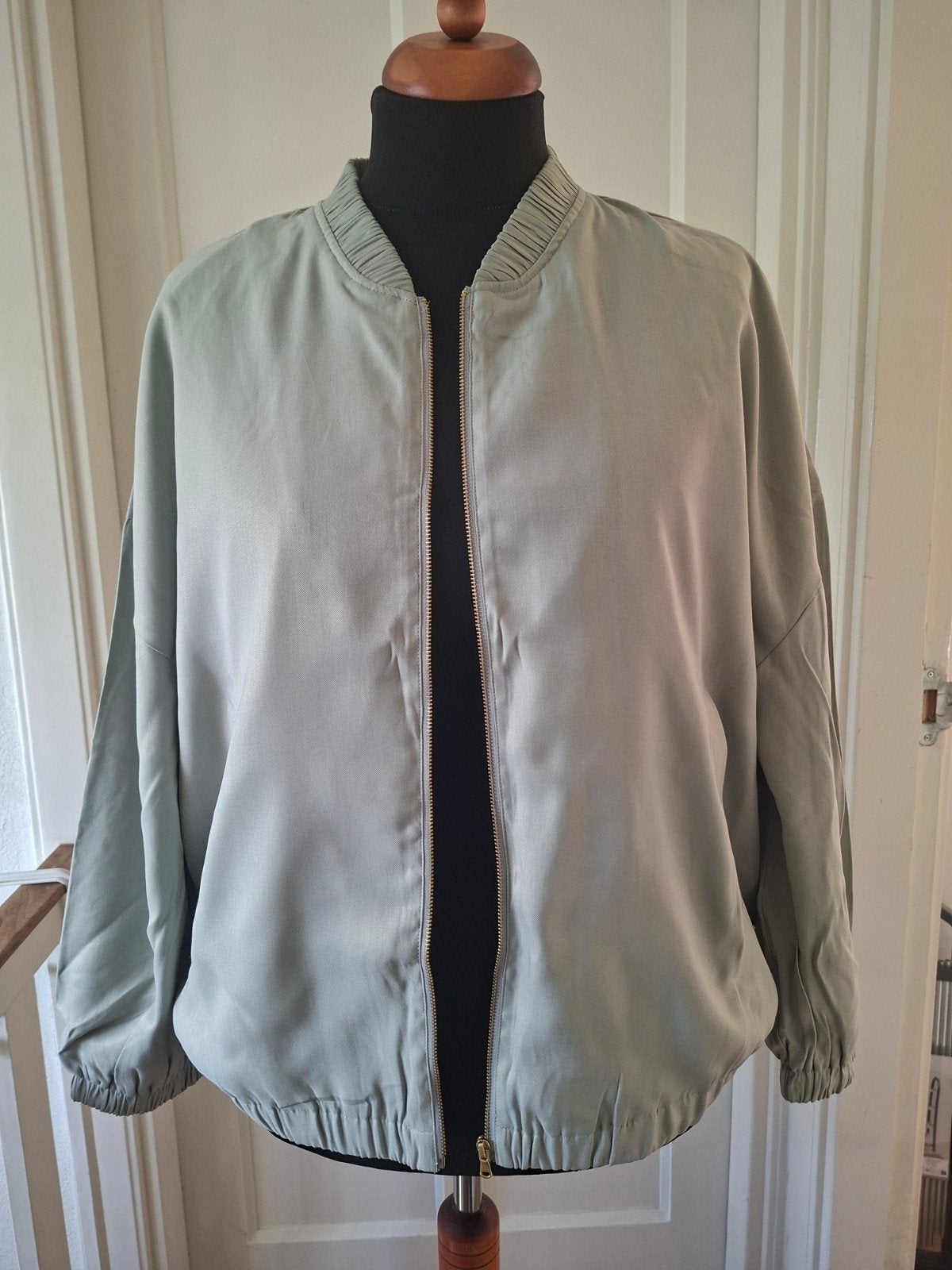 Groen baseball bomberjack zomer jas maat 46 nieuw, Bonprix, Maat 46/48 (XL) of groter, Nieuw, Ophalen of Verzenden