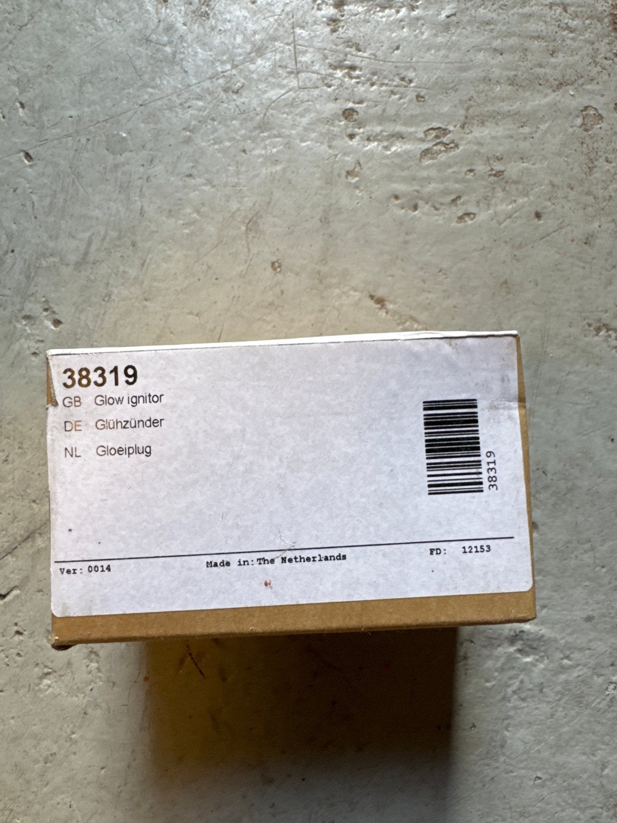 Nefit Gloeiplug 38319 - 4 stuks op voorraad, Ophalen of Verzenden, Nieuw, Cv-ketel of Combi-ketel