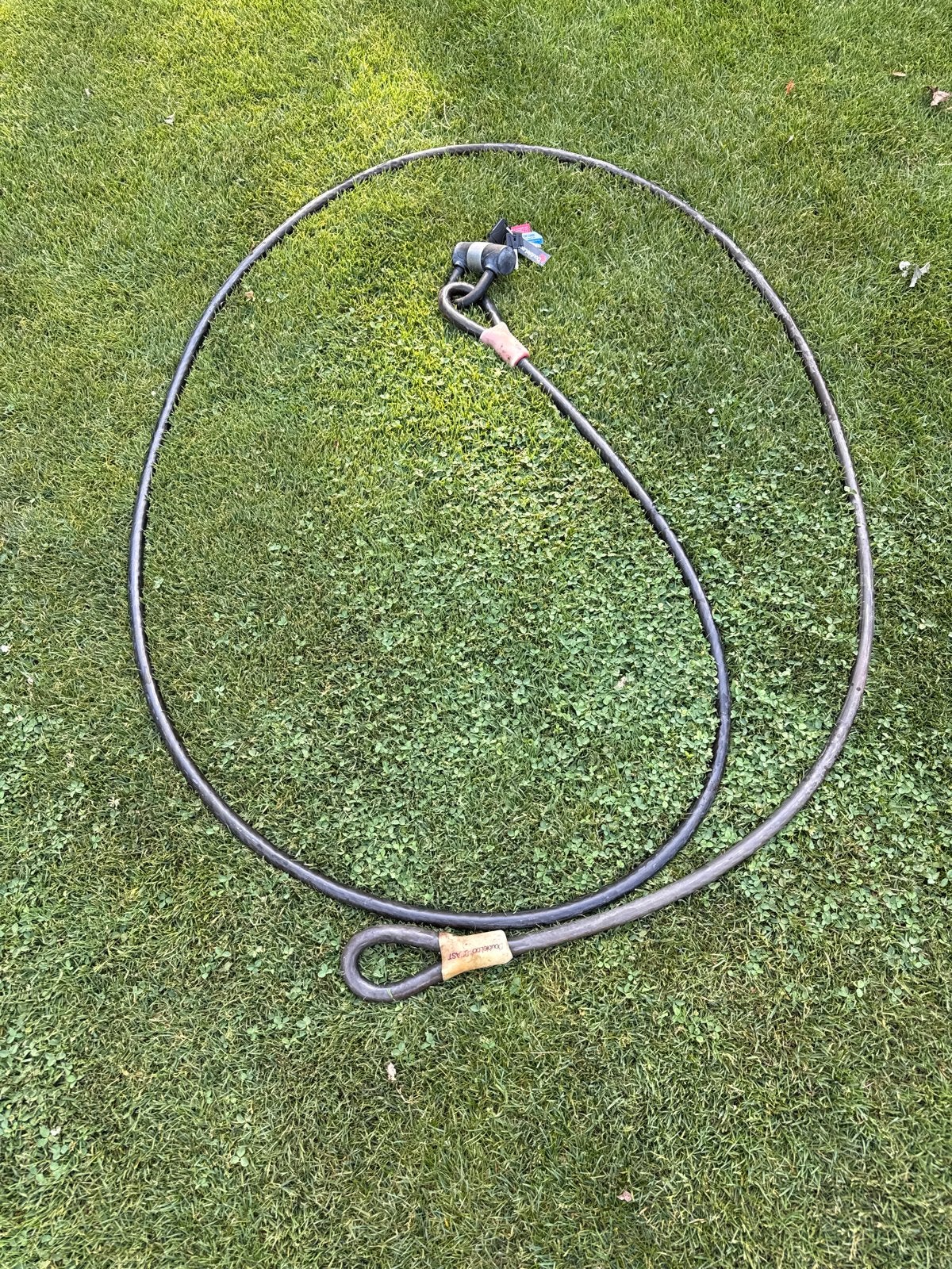 Doublelock bootslot met kabel, ca. 4,5 meter, Watersport en Boten, Ophalen, Gebruikt, Overige typen