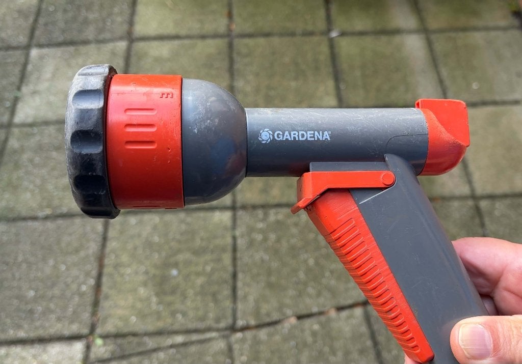 Gardena sproeikop voor tuinslang, Ophalen of Verzenden, Gebruikt, Handsproeier