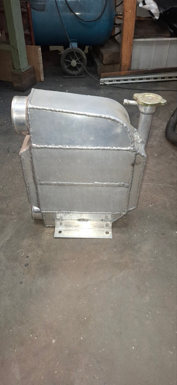 Watergekoelde intercooler / chargecooler, Ophalen