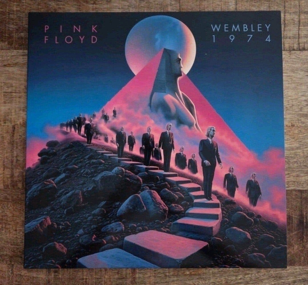 Lp pink floyd wembley 1974, Ophalen of Verzenden, Zo goed als nieuw, 12 inch