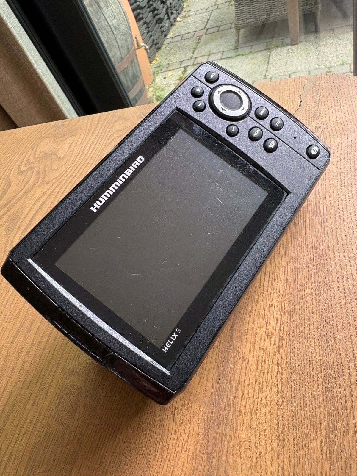 Hummingbird helix 5 CHIRP DI GPS G2 Fishfinder/dieptemeter, Ophalen of Verzenden, Gebruikt, Overige typen
