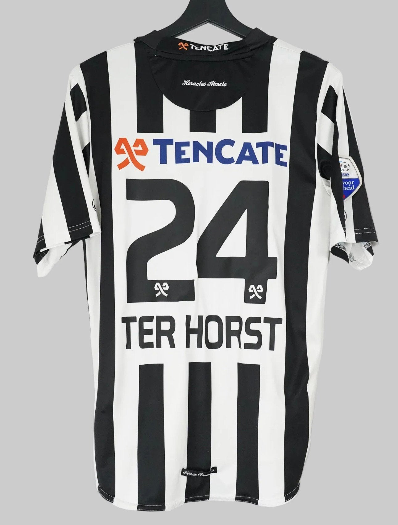 Heracles 2009/10 Matchworn Home Shirt - Ter Horst #24 (L), Ophalen of Verzenden, Zo goed als nieuw, Shirt