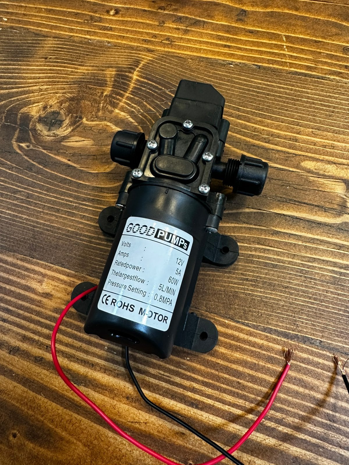 Pompje 12 v max 5 l/min, Ophalen of Verzenden, Nieuw, Dompelpomp