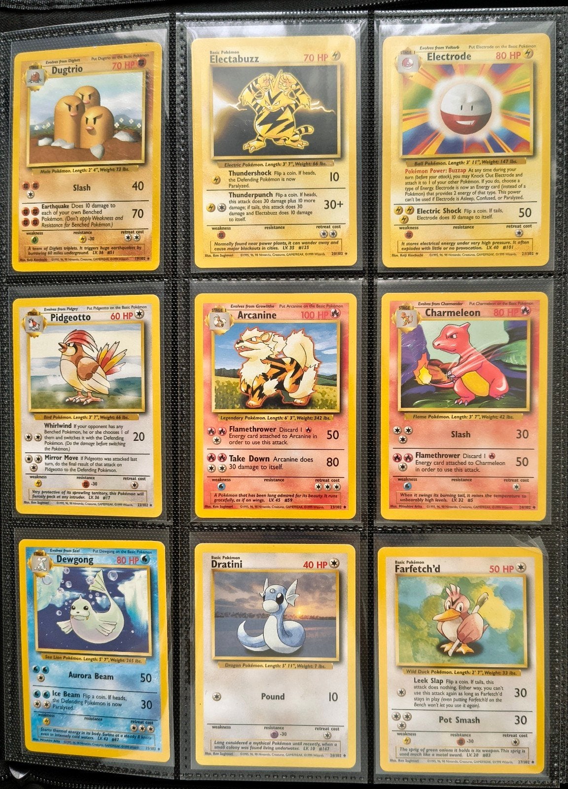 Base set collectie (Pokemon), Ophalen of Verzenden, Zo goed als nieuw, Meerdere kaarten, Foil