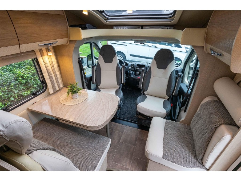Bürstner Nexxo T 728 Euro5 Enkele bedden Ruim Compl, Caravans en Kamperen, Ringverwarming, Fiat, Luifel, Koelkast