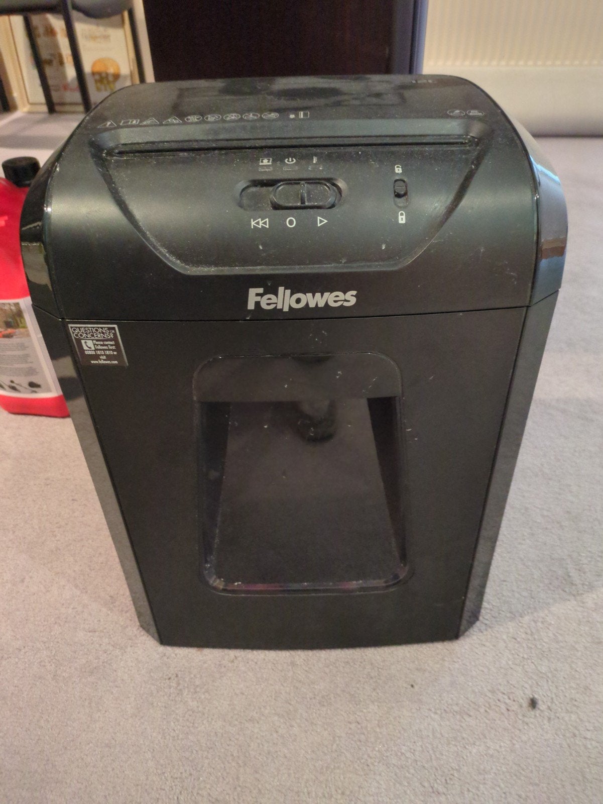 Fellowes papiervernietiger, Diversen, Bureau-accessoires, Ophalen, Gebruikt
