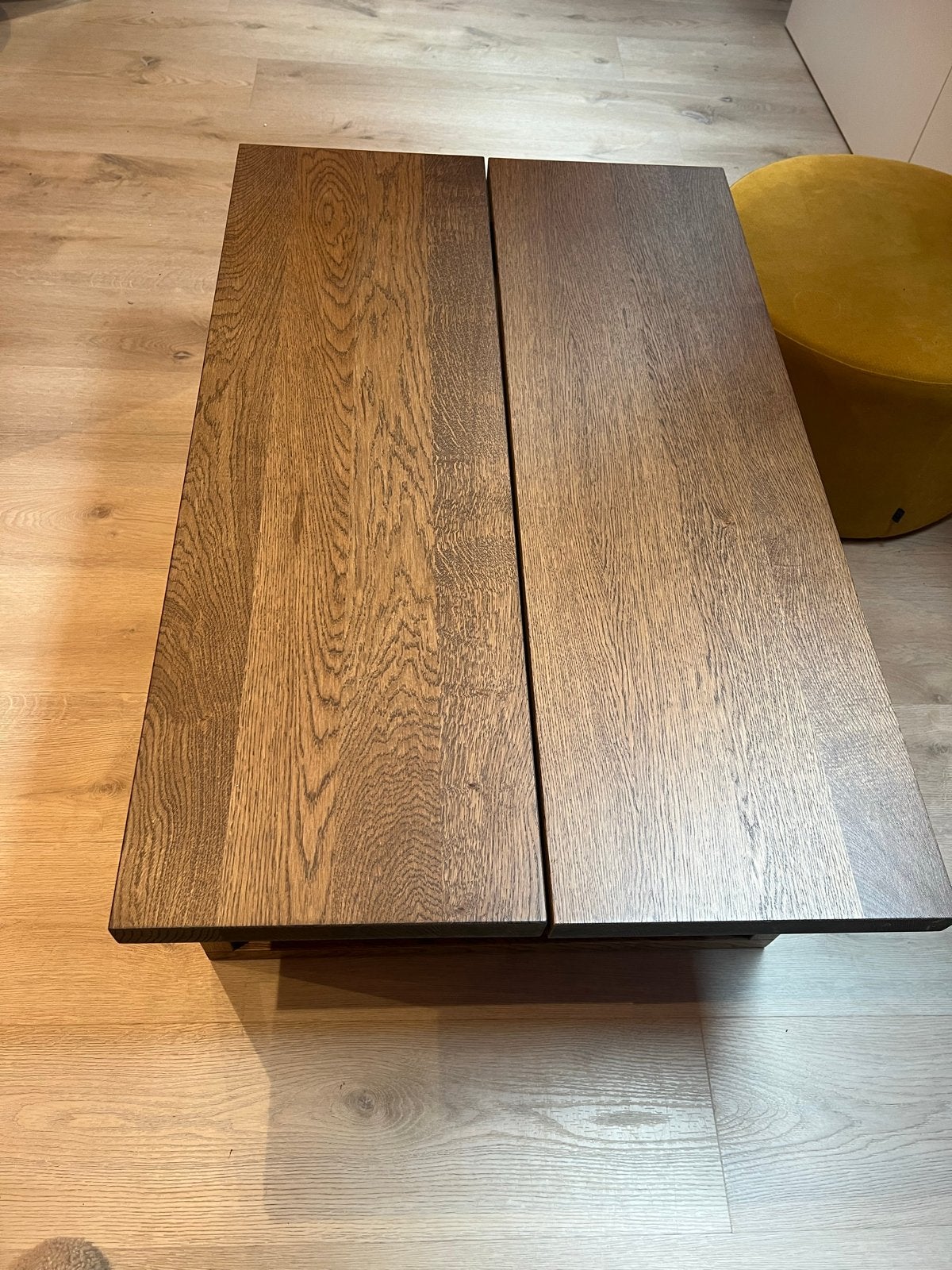 IKEA Morbylange salontafel - Eikenhout, Ophalen, Gebruikt, 100 tot 150 cm, Eikenhout