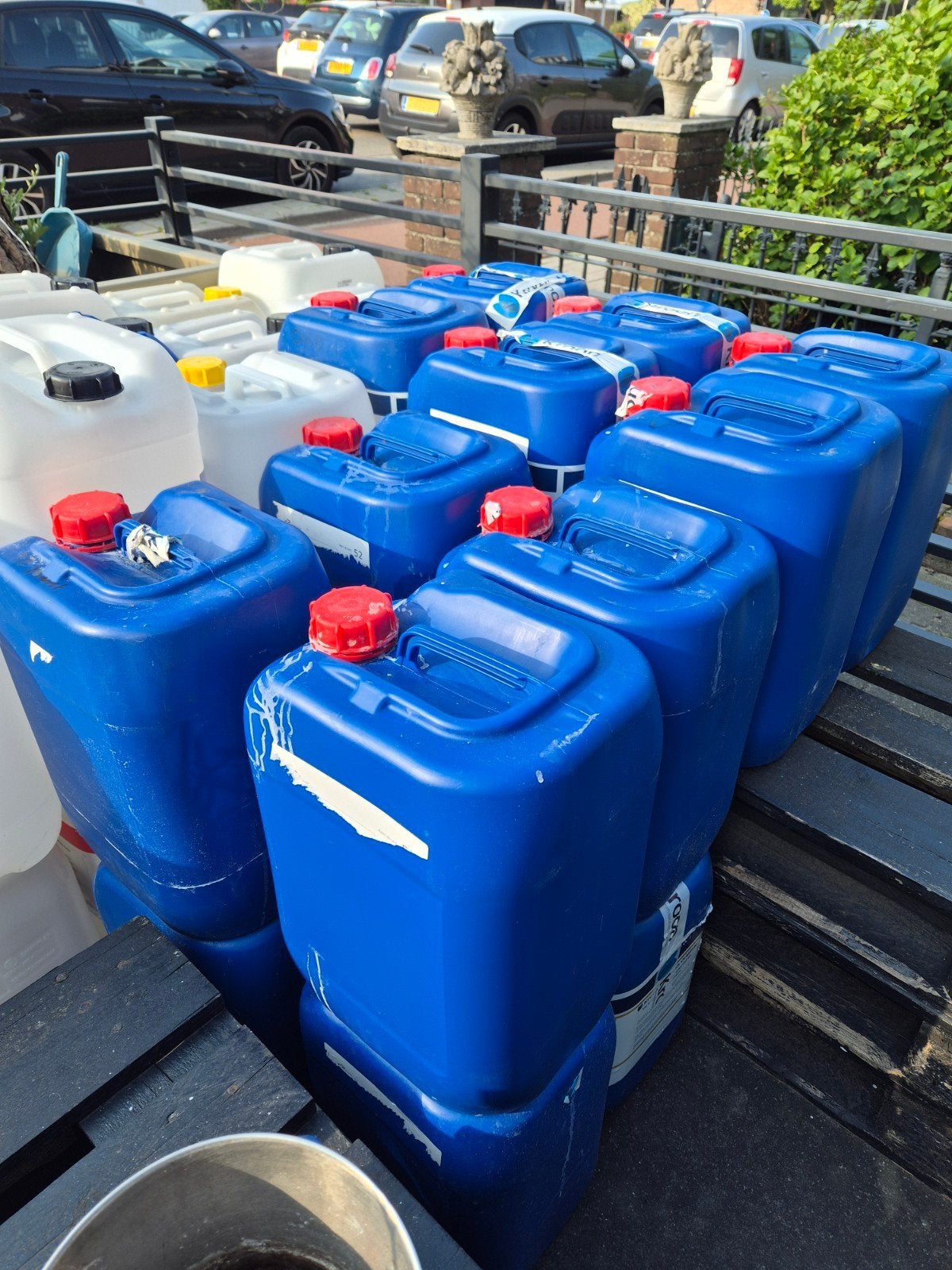 Nieuw 20 liter un  jerrycans benzine petroleum diesel, Minder dan 75 liter, Ophalen, Nieuw