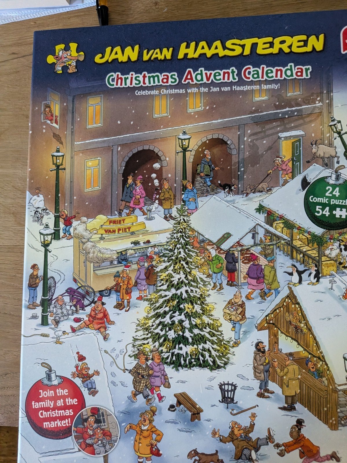 Jan van Haasteren Advent kalender 2026, Ophalen, 500 t/m 1500 stukjes, Nieuw, Legpuzzel