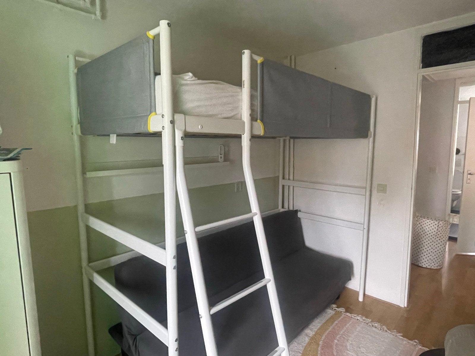 IKEA VITVAL Hoogslaper Zo Goed Als Nieuw, Ophalen, Eenpersoons, Zo goed als nieuw, 200 cm