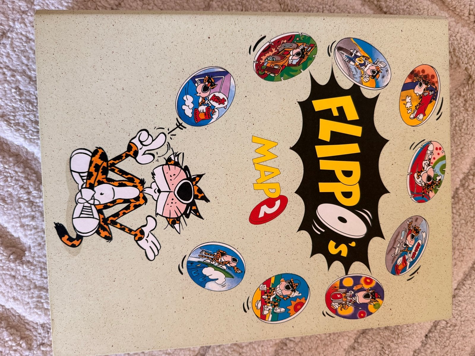 Flippo's Map 2 met complete sets, Ophalen of Verzenden, Chester Cheetos, Verzameling, Met verzamelmap(pen)