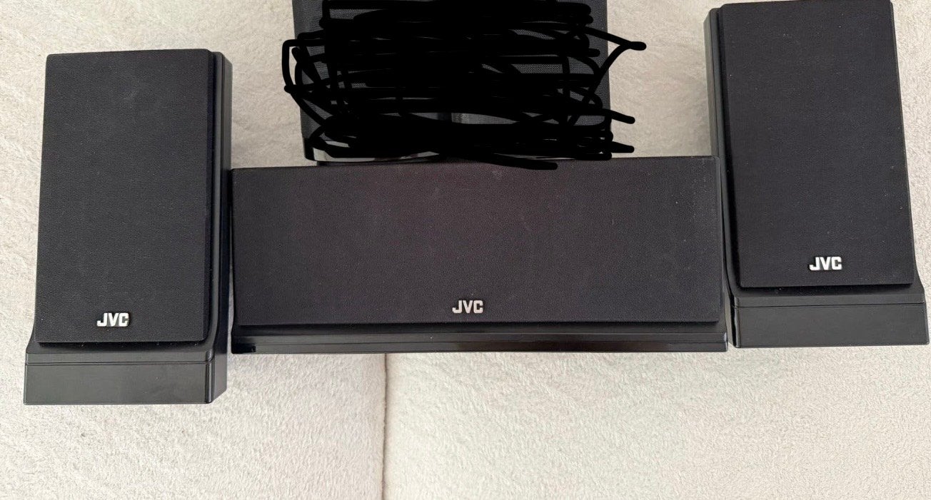 JVC Speakerset, Audio, Tv en Foto, Gebruikt, JVC, Speakerset, Geschikt voor surround/home cinema