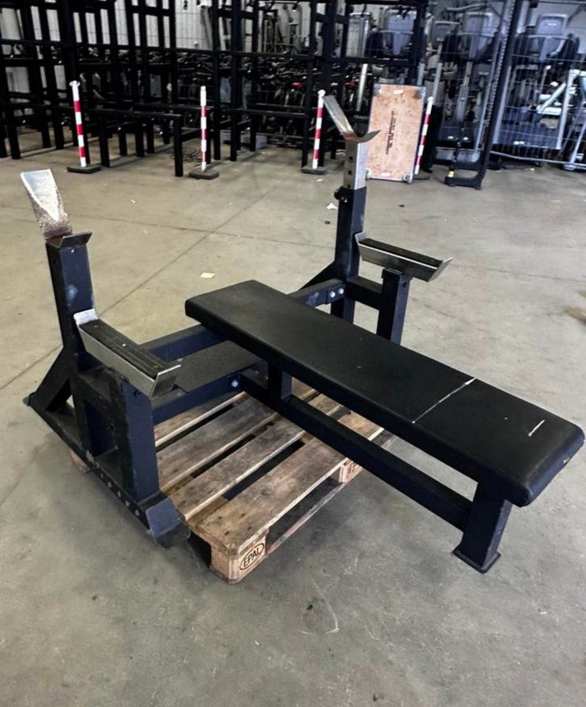 Vlakke Bench Press, Ophalen, Gebruikt, Fitnessbank
