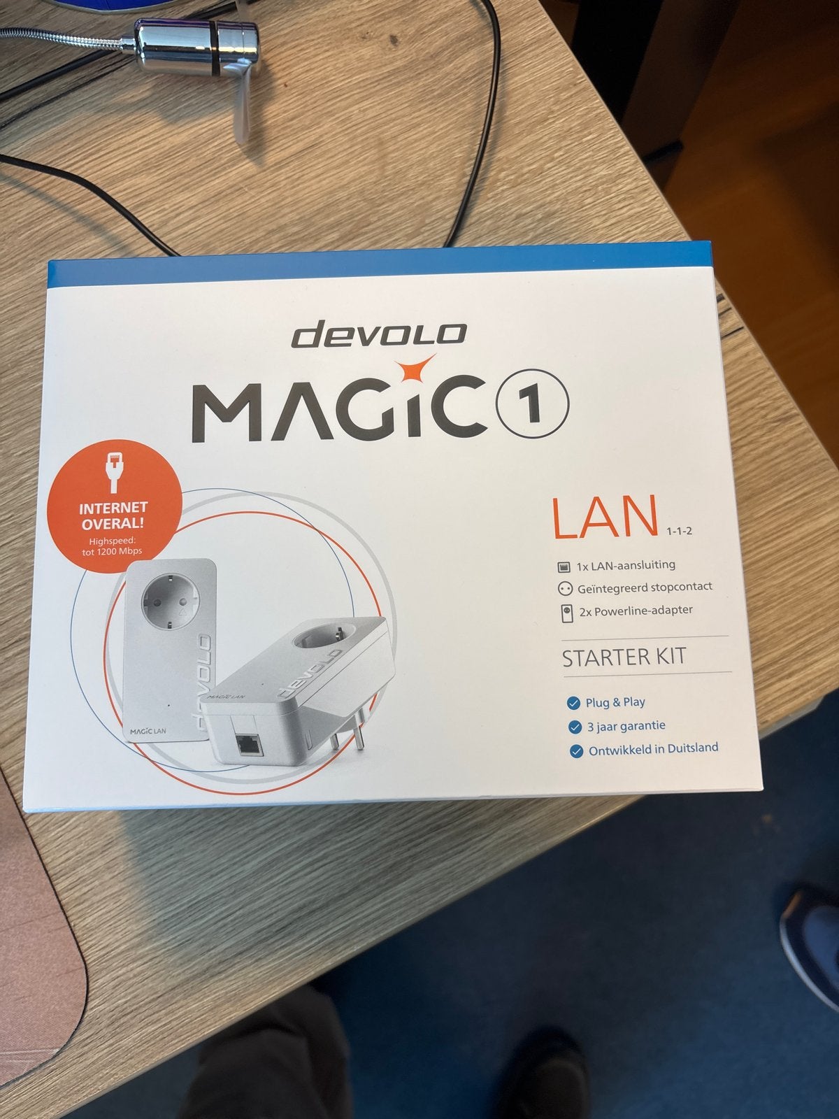 Devolo Magic 1 LAN Starter Kit - Powerline Adapter, Ophalen of Verzenden, Nieuw, Router